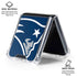 NFL New England Patriots Large Logo Galaxy Z Flip6 Clear Case