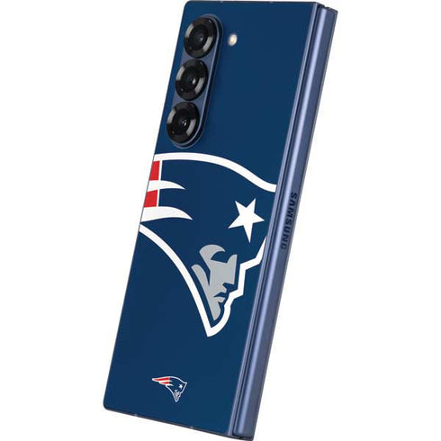 NFL New England Patriots Large Logo Galaxy Z Fold6 Skin