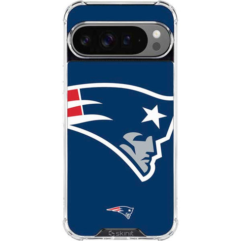 NFL New England Patriots Large Logo Google Pixel 10 Pro XL Clear Case