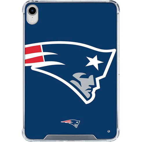 NFL New England Patriots Large Logo iPad 11th Gen (2025) Clear Case