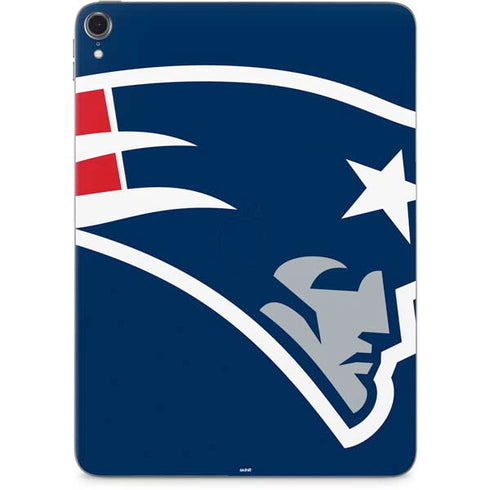 NFL New England Patriots Large Logo Apple iPad Pro Skin
