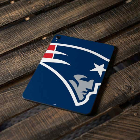NFL New England Patriots Large Logo Apple iPad Pro Skin