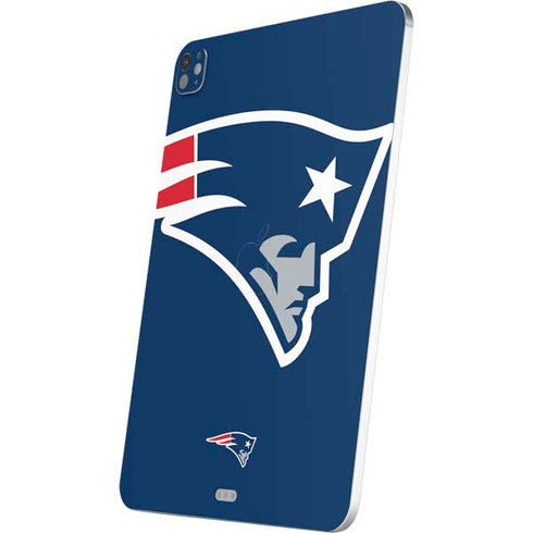 NFL New England Patriots Large Logo iPad Pro 13in M4 (2024) Skin