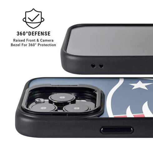 NFL New England Patriots Large Logo iPhone 13 Pro Max Kickstand Case