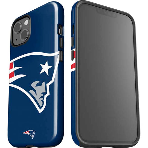 NFL New England Patriots Large Logo iPhone 15 Impact Case