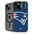 NFL New England Patriots Large Logo iPhone 15 Plus Kickstand Case