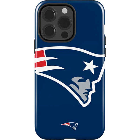NFL New England Patriots Large Logo iPhone 15 Pro Impact Case