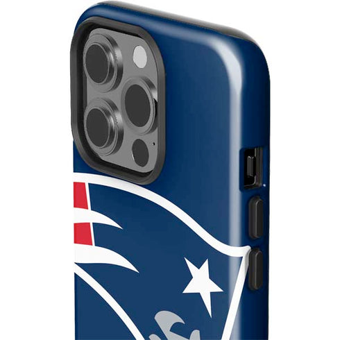 NFL New England Patriots Large Logo iPhone 15 Pro Impact Case