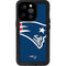 NFL New England Patriots Large Logo iPhone 15 Pro Waterproof Case