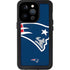 NFL New England Patriots Large Logo iPhone 15 Pro Waterproof Case