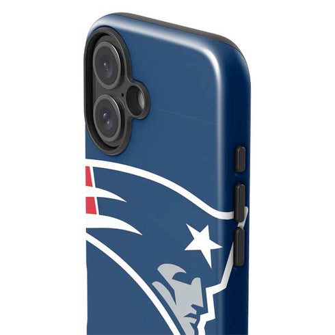 NFL New England Patriots Large Logo iPhone 16 Impact Case