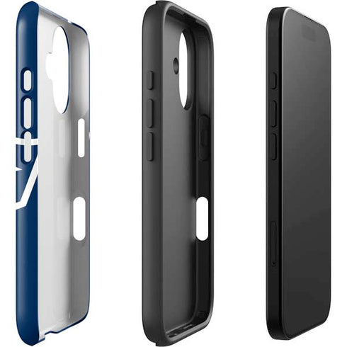 NFL New England Patriots Large Logo iPhone 16 Impact Case