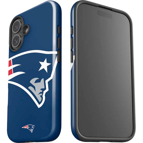 NFL New England Patriots Large Logo iPhone 16 Impact Case