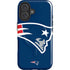 NFL New England Patriots Large Logo iPhone 16 Magsafe Impact Case