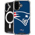 NFL New England Patriots Large Logo iPhone 16 Plus MagSafe Case