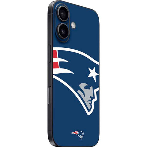 NFL New England Patriots Large Logo iPhone 16 Plus Skin