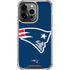 NFL New England Patriots Large Logo iPhone 16 Pro Clear Case