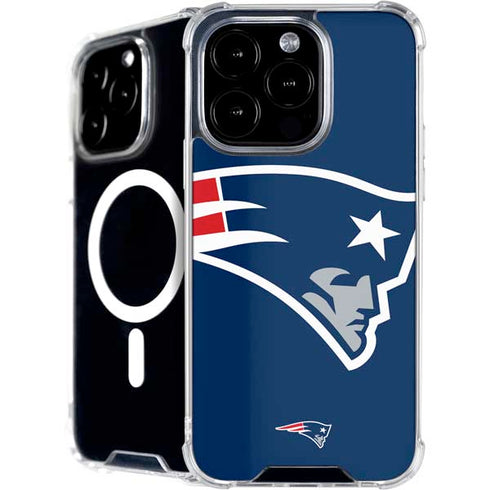 NFL New England Patriots Large Logo iPhone 16 Pro MagSafe Case