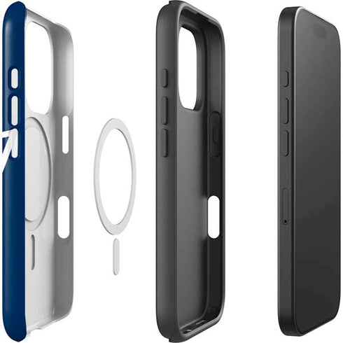 NFL New England Patriots Large Logo iPhone 16 Pro Magsafe Impact Case