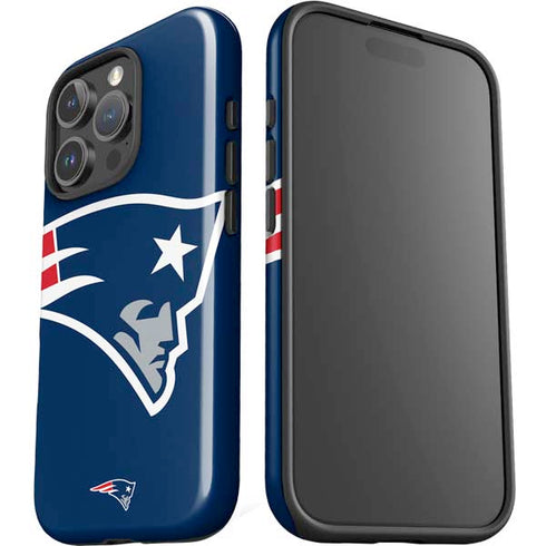 NFL New England Patriots Large Logo iPhone 16 Pro Max Impact Case