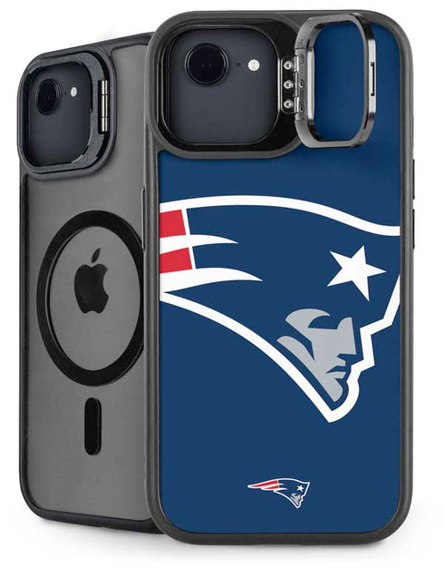 NFL New England Patriots Large Logo iPhone 16e Kickstand Case