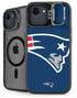 NFL New England Patriots Large Logo iPhone 16e Kickstand Case