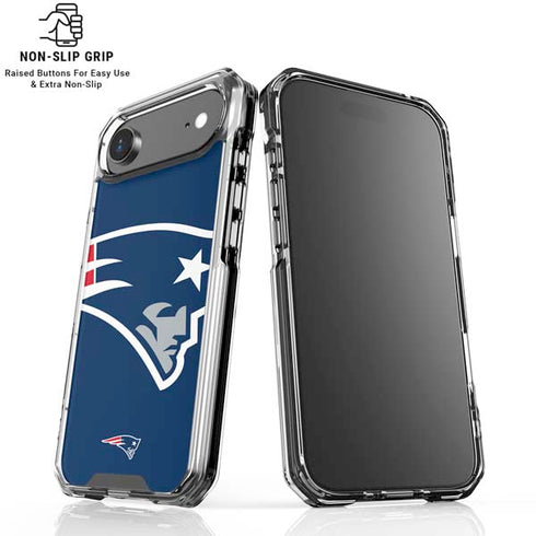 NFL New England Patriots Large Logo iPhone 17 Air Clear Case