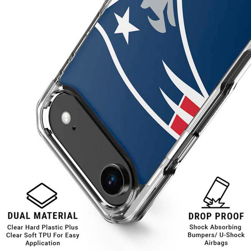NFL New England Patriots Large Logo iPhone 17 Air MagSafe Case