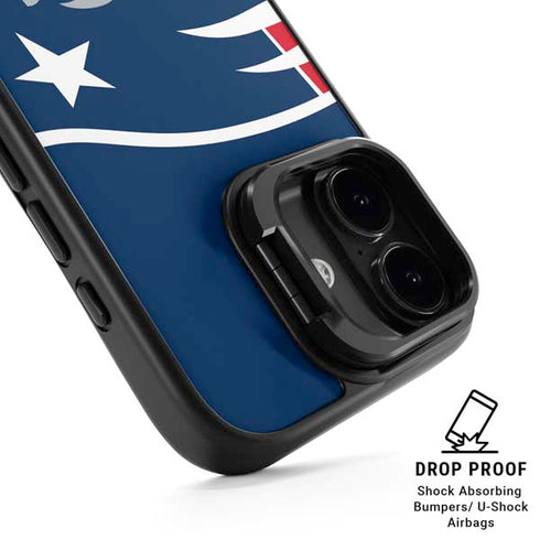 NFL New England Patriots Large Logo iPhone 17 Kickstand Case