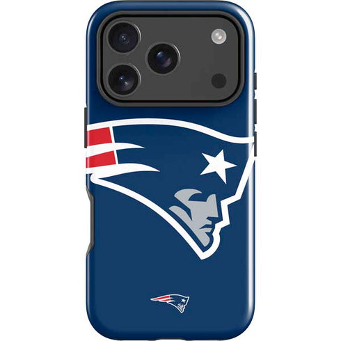 NFL New England Patriots Large Logo iPhone 17 Pro Impact Case