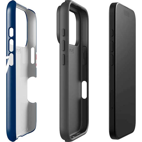 NFL New England Patriots Large Logo iPhone 17 Pro Impact Case