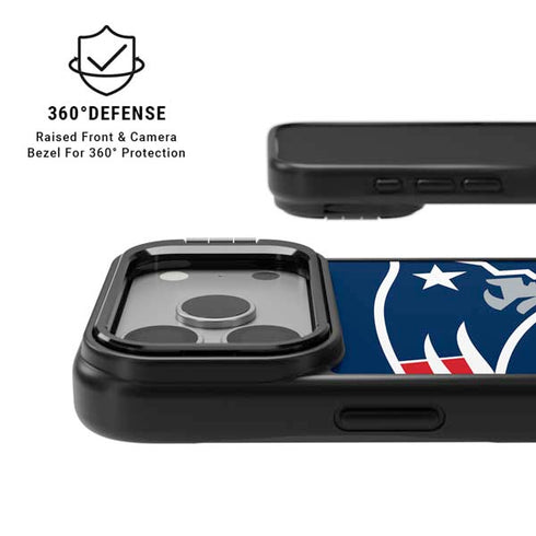 NFL New England Patriots Large Logo iPhone 17 Pro Kickstand Case