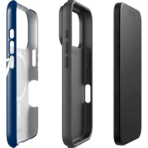 NFL New England Patriots Large Logo iPhone 17 Pro Magsafe Impact Case