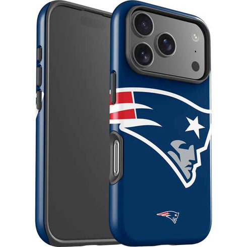 NFL New England Patriots Large Logo iPhone 17 Pro Max Impact Case