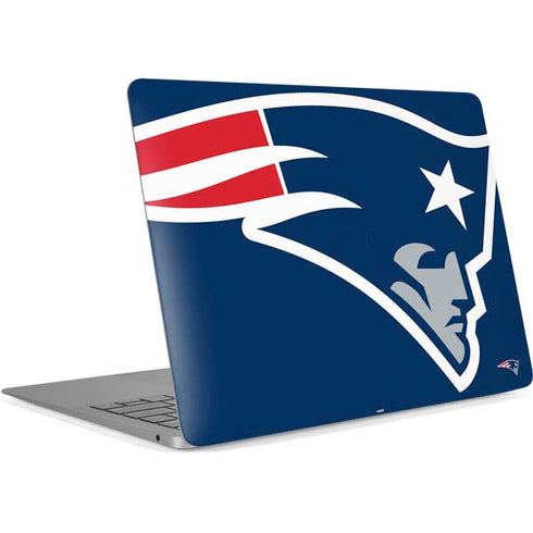 NFL New England Patriots Large Logo Apple MacBook Air Skin