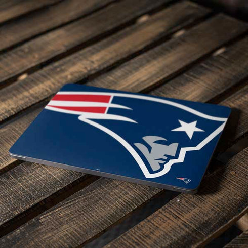 NFL New England Patriots Large Logo Apple MacBook Air Skin