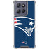 NFL New England Patriots Large Logo Moto G Power 5G (2025) Clear Case