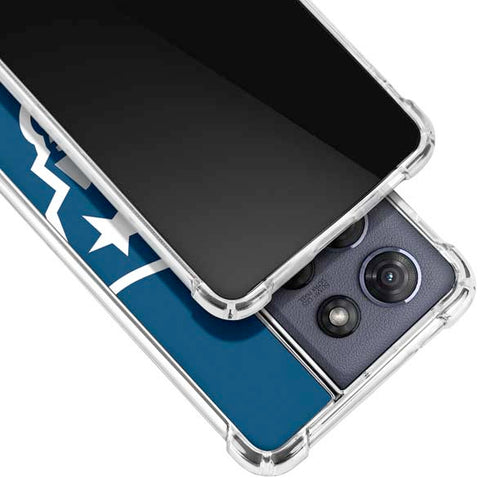 NFL New England Patriots Large Logo Moto G Power 5G (2025) Clear Case