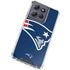 NFL New England Patriots Large Logo Moto G Stylus 5G (2025) Clear Case