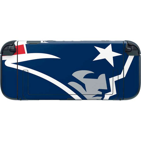 NFL New England Patriots Large Logo Nintendo Switch 2 (2025) with Joy-Con Skin
