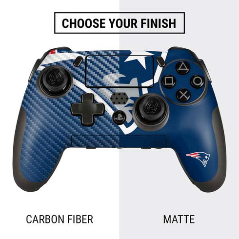 NFL New England Patriots Large Logo PlayStation Scuf Vantage 2 Controller Skin