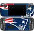 NFL New England Patriots Large Logo Steam Deck Handheld Gaming Computer OLED Skin
