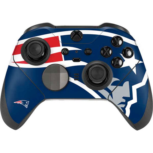 NFL New England Patriots Large Logo Xbox Elite Wireless Controller Series 2 Skin
