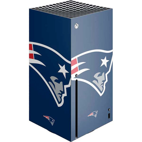 NFL New England Patriots Large Logo Xbox Series X Skins