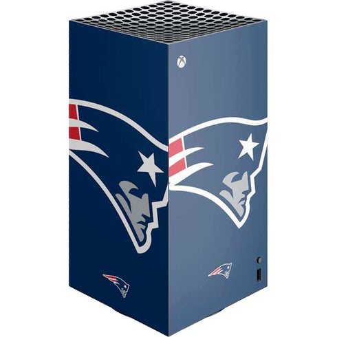 NFL New England Patriots Large Logo XBox Series X Digital Edition Console Skin