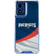 NFL New England Patriots Moto G 5G (2024) Clear Case