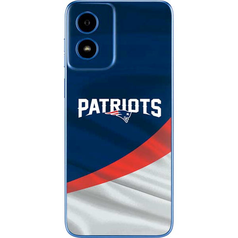 NFL New England Patriots Moto G Play 4G (2024) Skin
