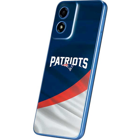 NFL New England Patriots Moto G Play 4G (2024) Skin