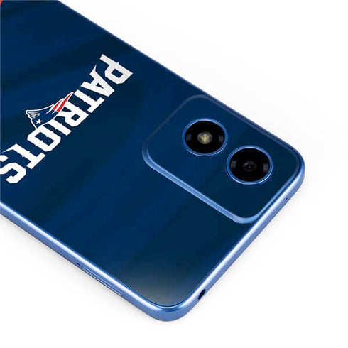 NFL New England Patriots Moto G Play 4G (2024) Skin