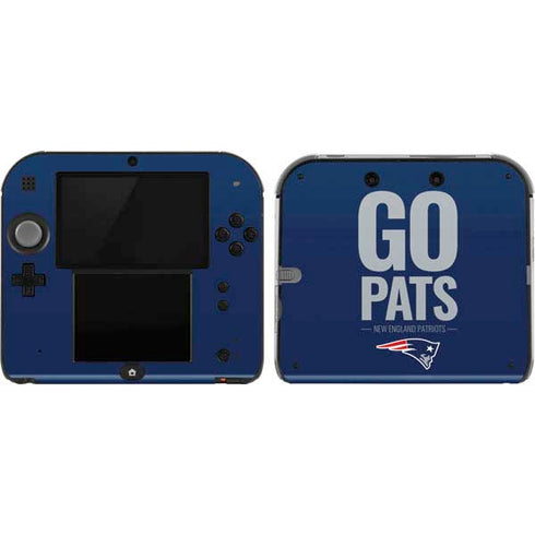 NFL New England Patriots Team Motto Nintendo Skins